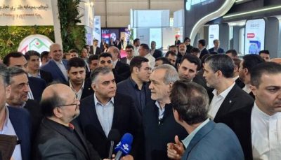 رئیس‌جمهور از نمایشگاه نفت بازدید کرد